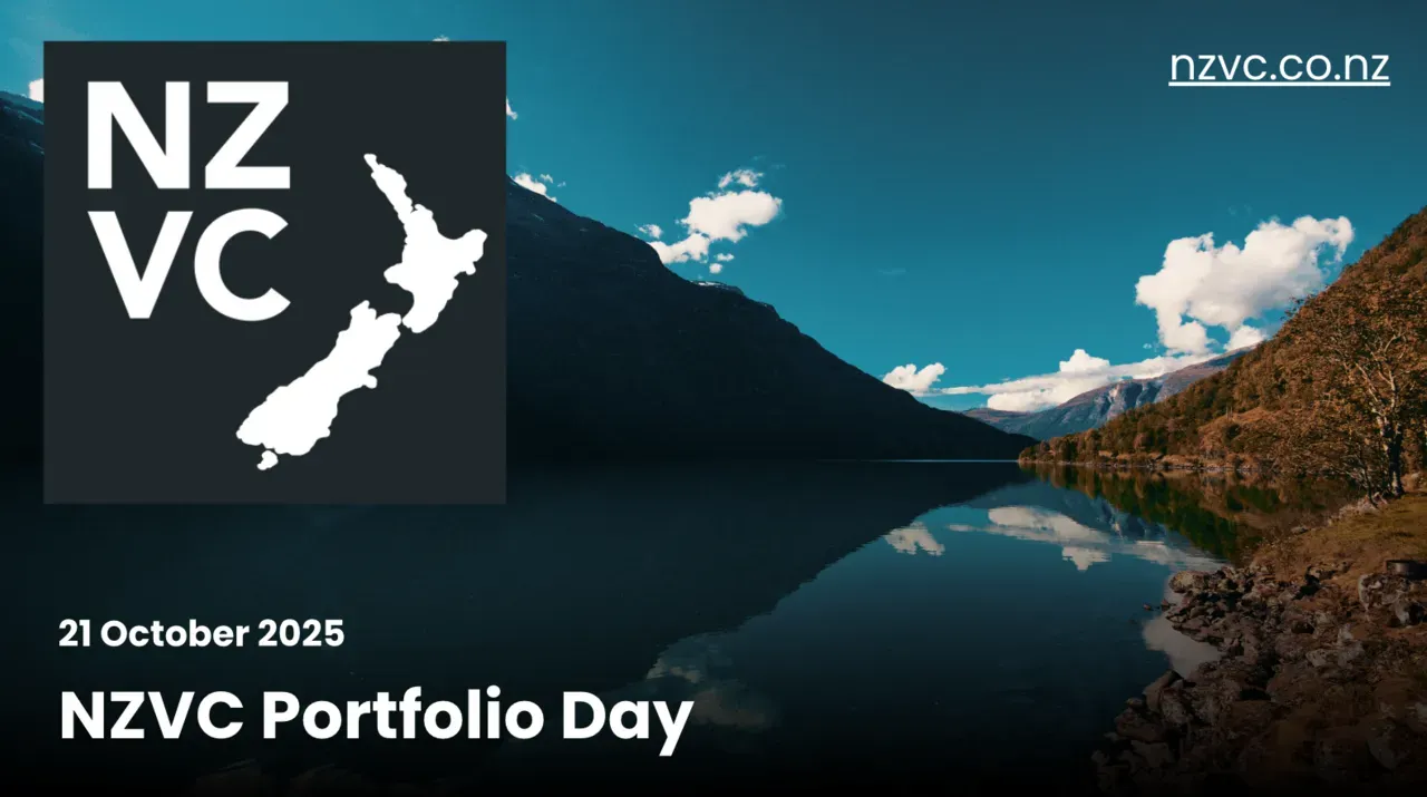 NZVC Portfolio Day - 21 Oct NZVC Portfolio Day - 21 Oct