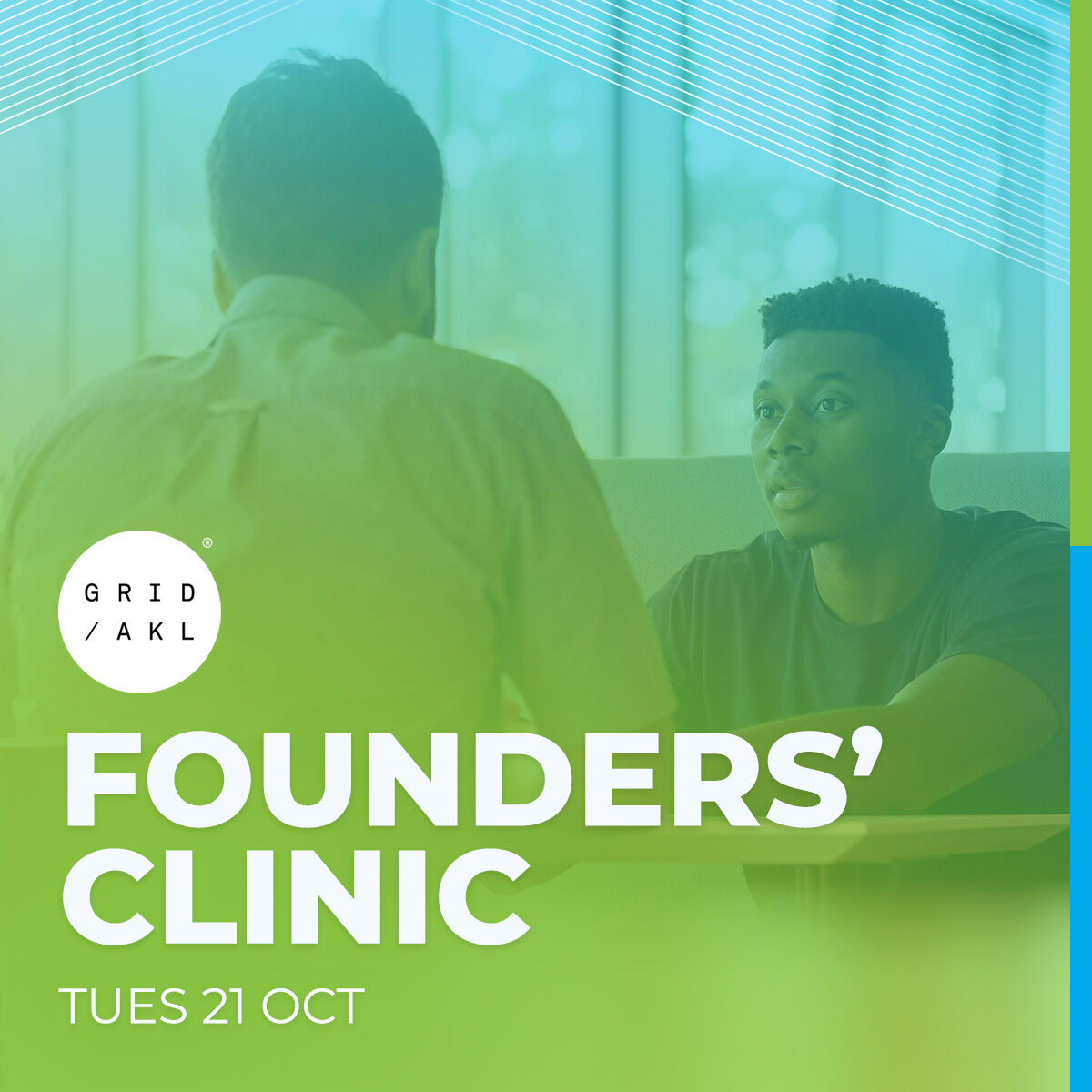 The Founders' Clinic - Tues 21 Oct The Founders' Clinic - Tues 21 Oct
